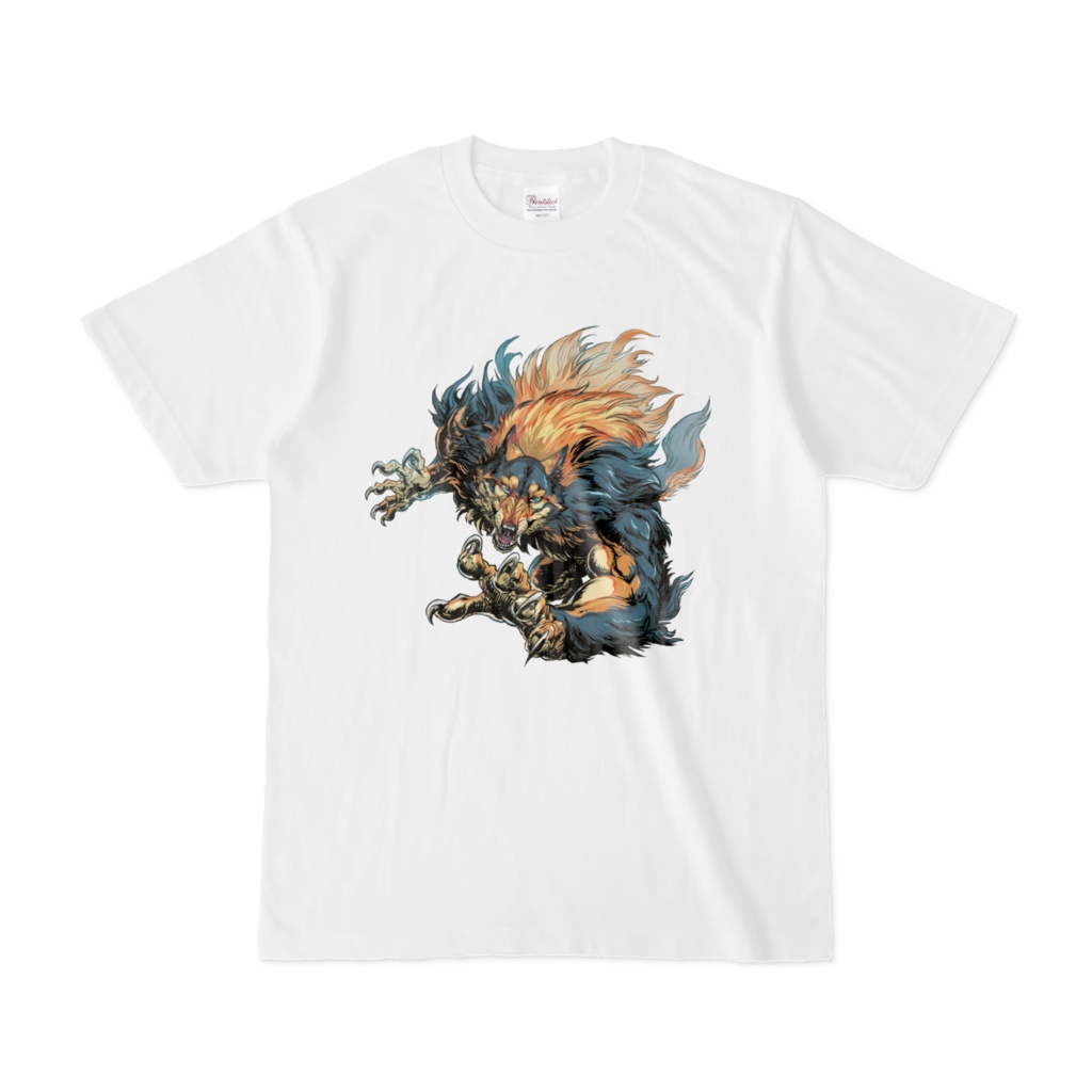 Werewolf Gold 白Tシャツ