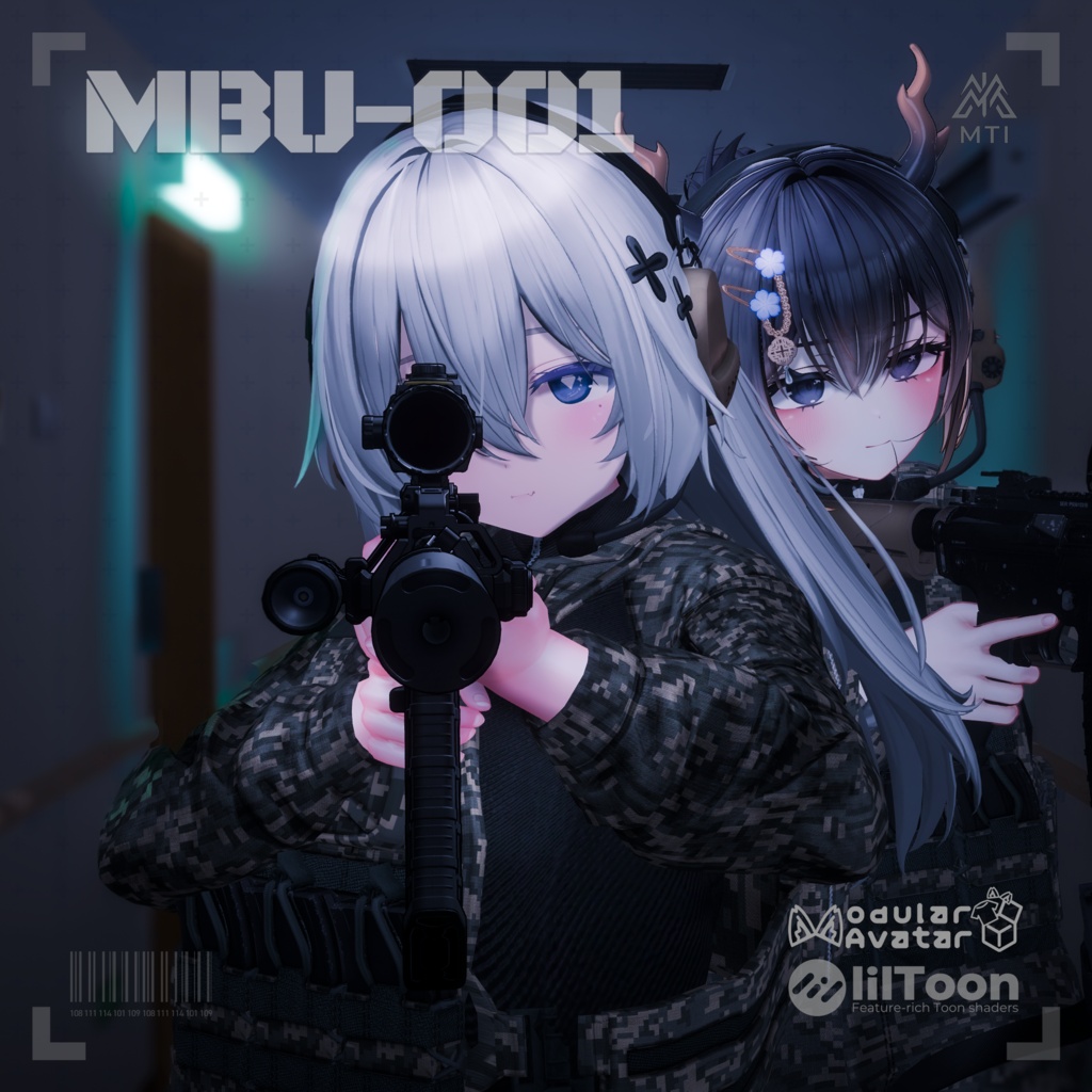 【VRCHAT想定】MBU-001
