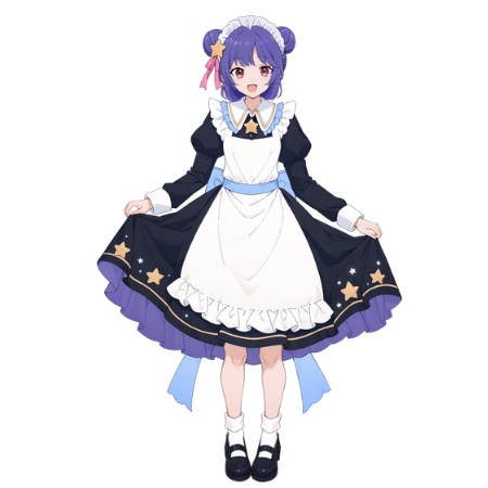 アイドルメイド衣装アクキー