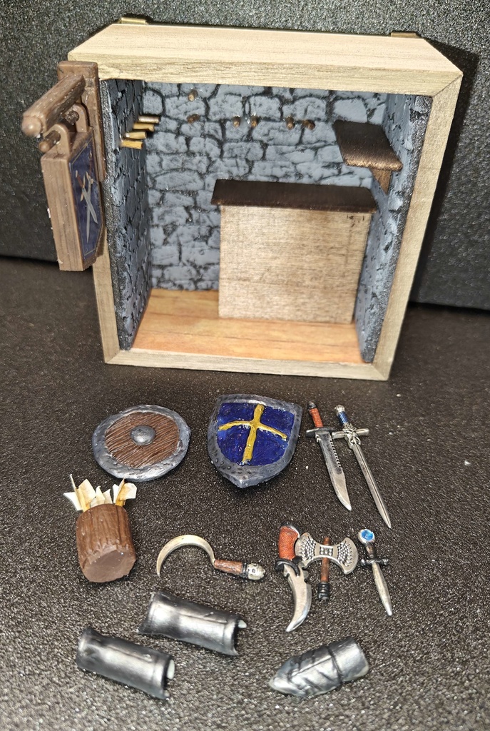 ファンタジー鎧と武器の店