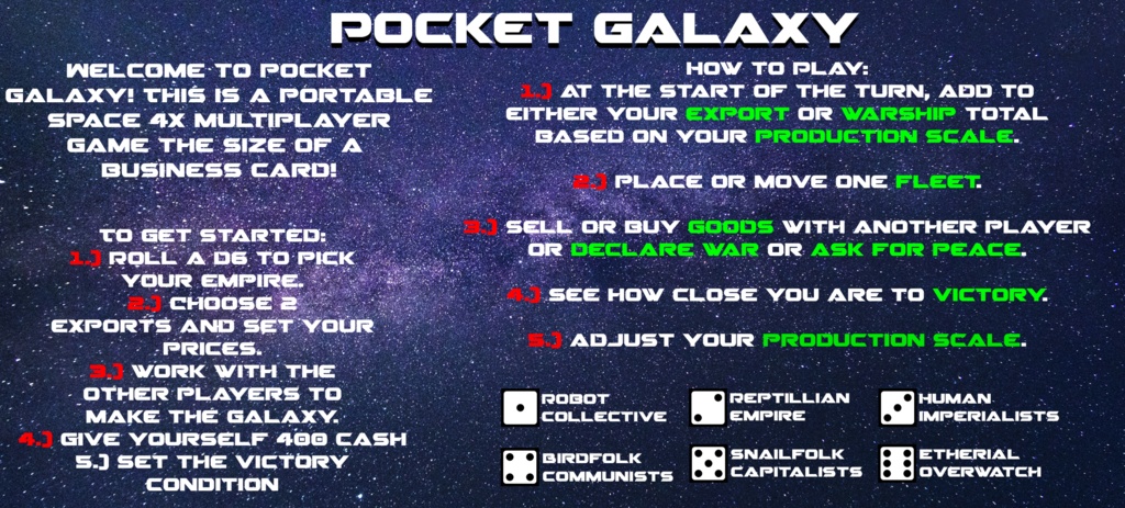 Pocket Galaxy: A Tiny 4X Space Game!