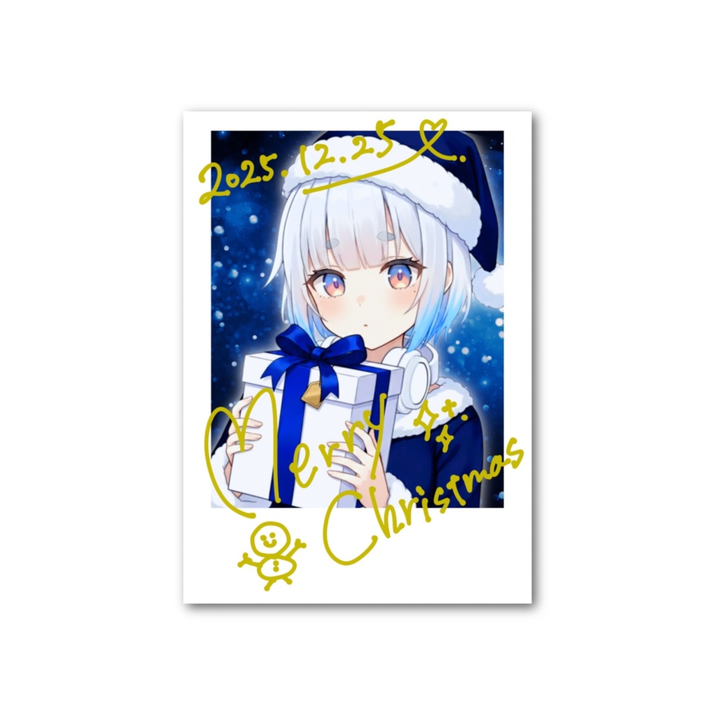 せたあさみ 2025クリスマス ランダムフォト風カード
