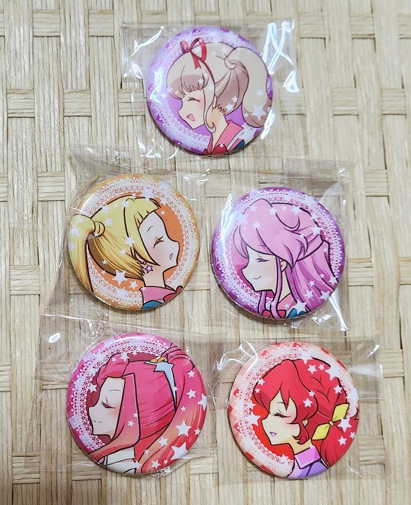 アイカツフレンズ!オンパレード!缶バッジ