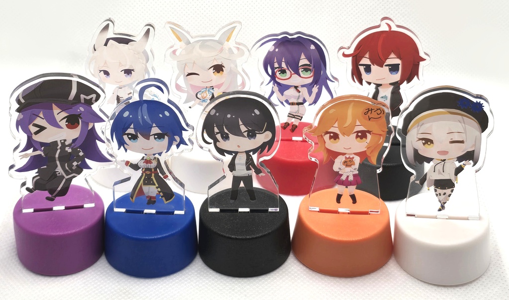 日本語読めない卓アクリルボトルキャップ