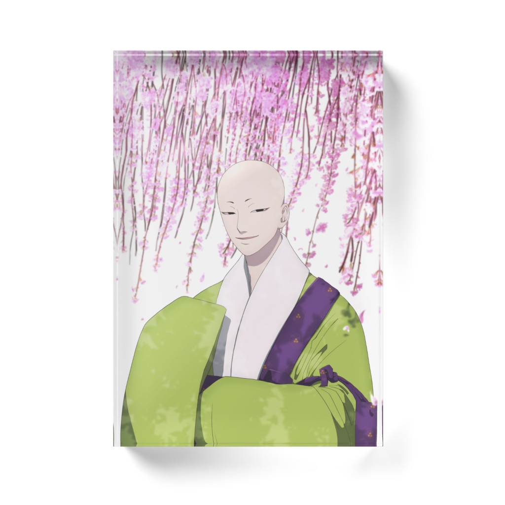 慈圓アクリルブロック