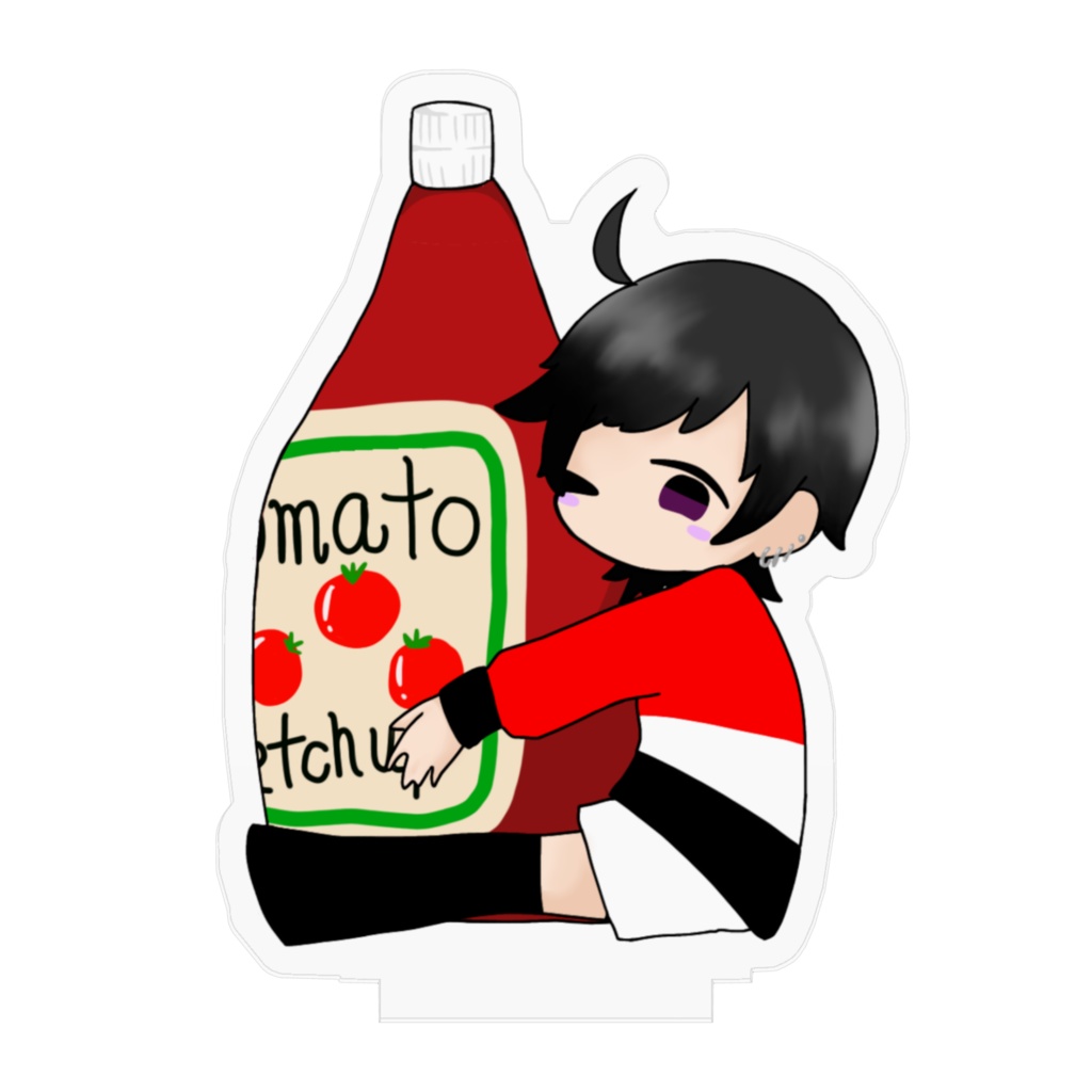 ケチャップといっしょ! ぷちみやアクリルフィギュア