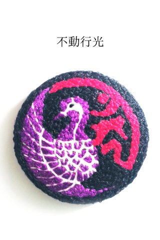 男士刺繍ブローチ(大太刀・脇差・短刀・剣)