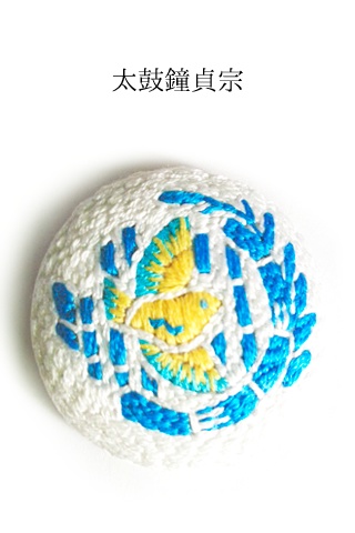 男士刺繍ブローチ(大太刀・脇差・短刀・剣)