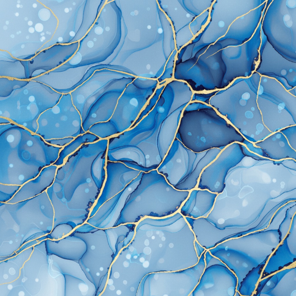 【フリー素材】金のマーブルライン入り/背景用アート 9点セット