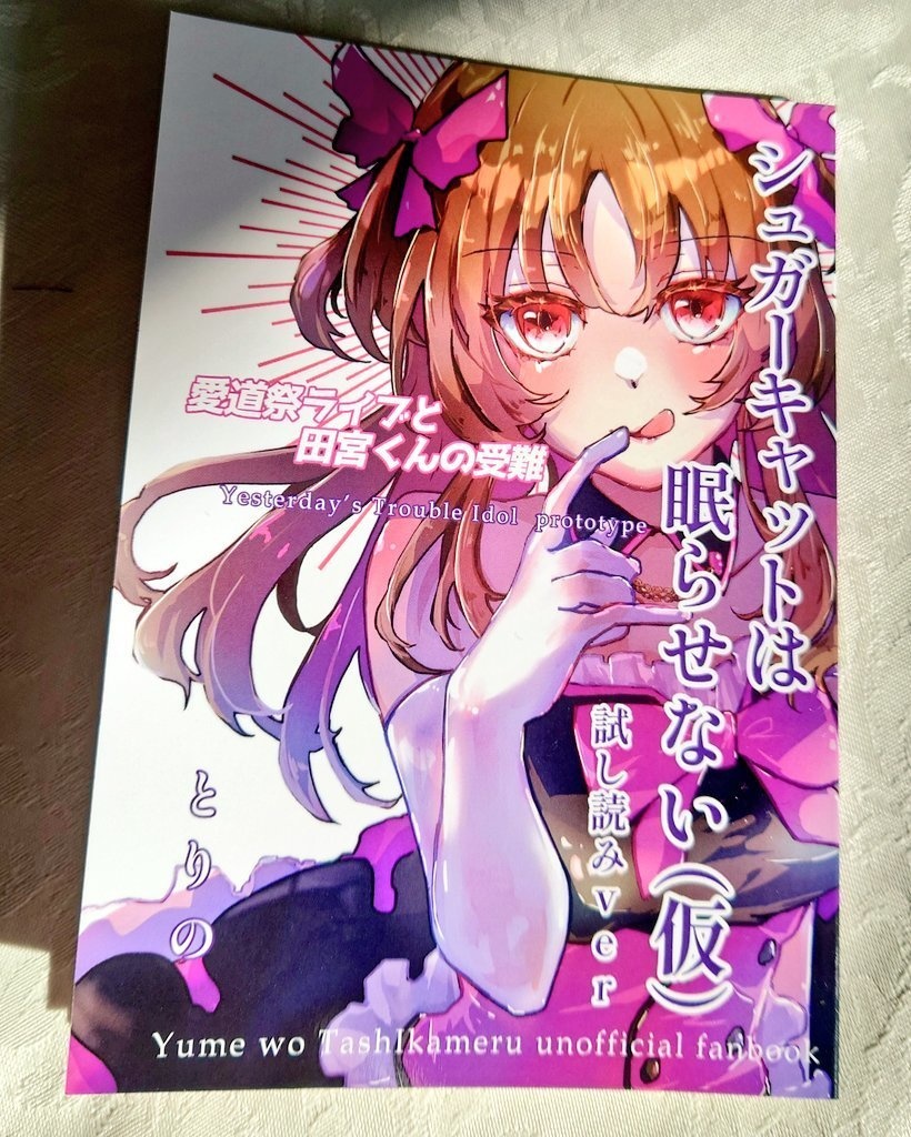 シュガーキャットは眠らせない(仮)