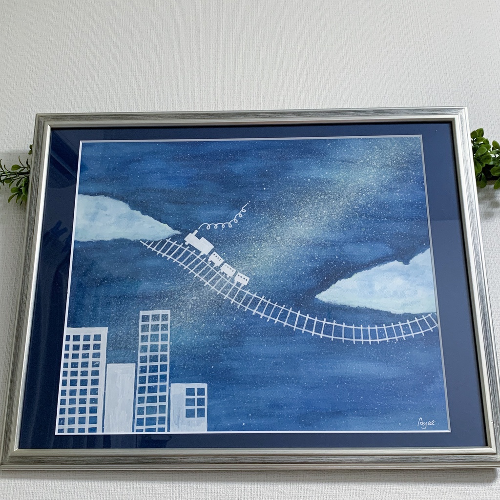 原画01/額あり/F8