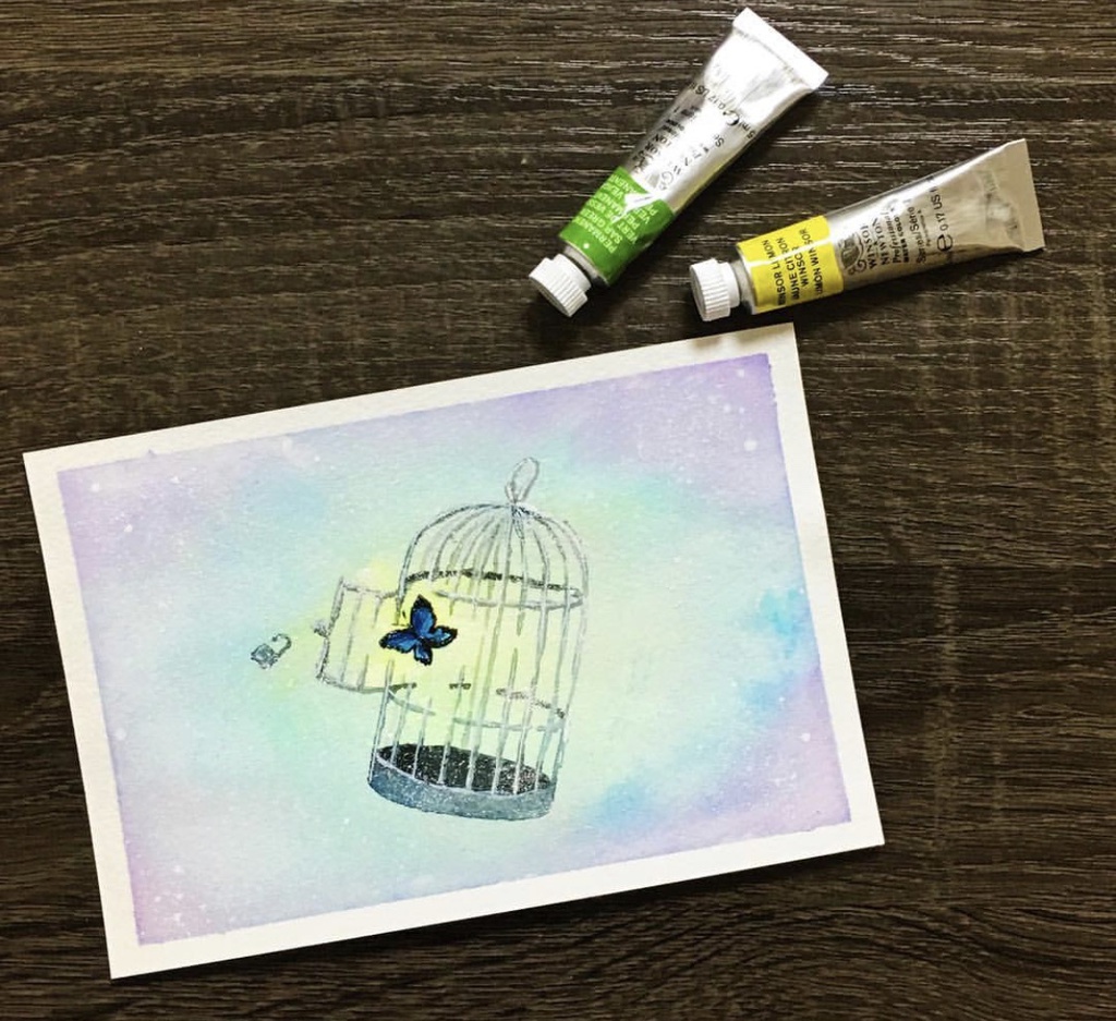 原画10/額なし/ハガキサイズ