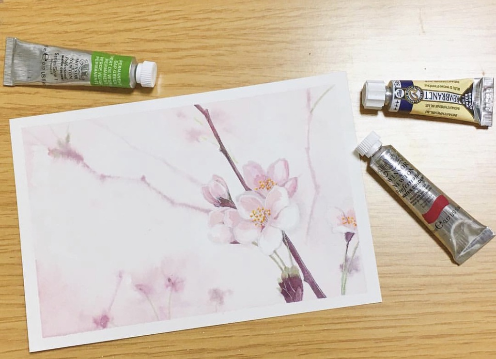 原画11/額なし/ハガキサイズ