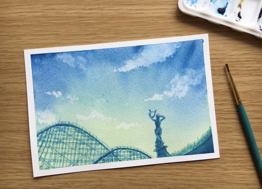 原画13/額なし/ハガキサイズ