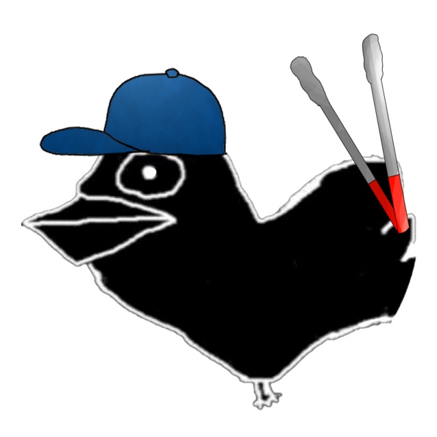 マサ鳥アクリルキーホルダー（ものひろい）