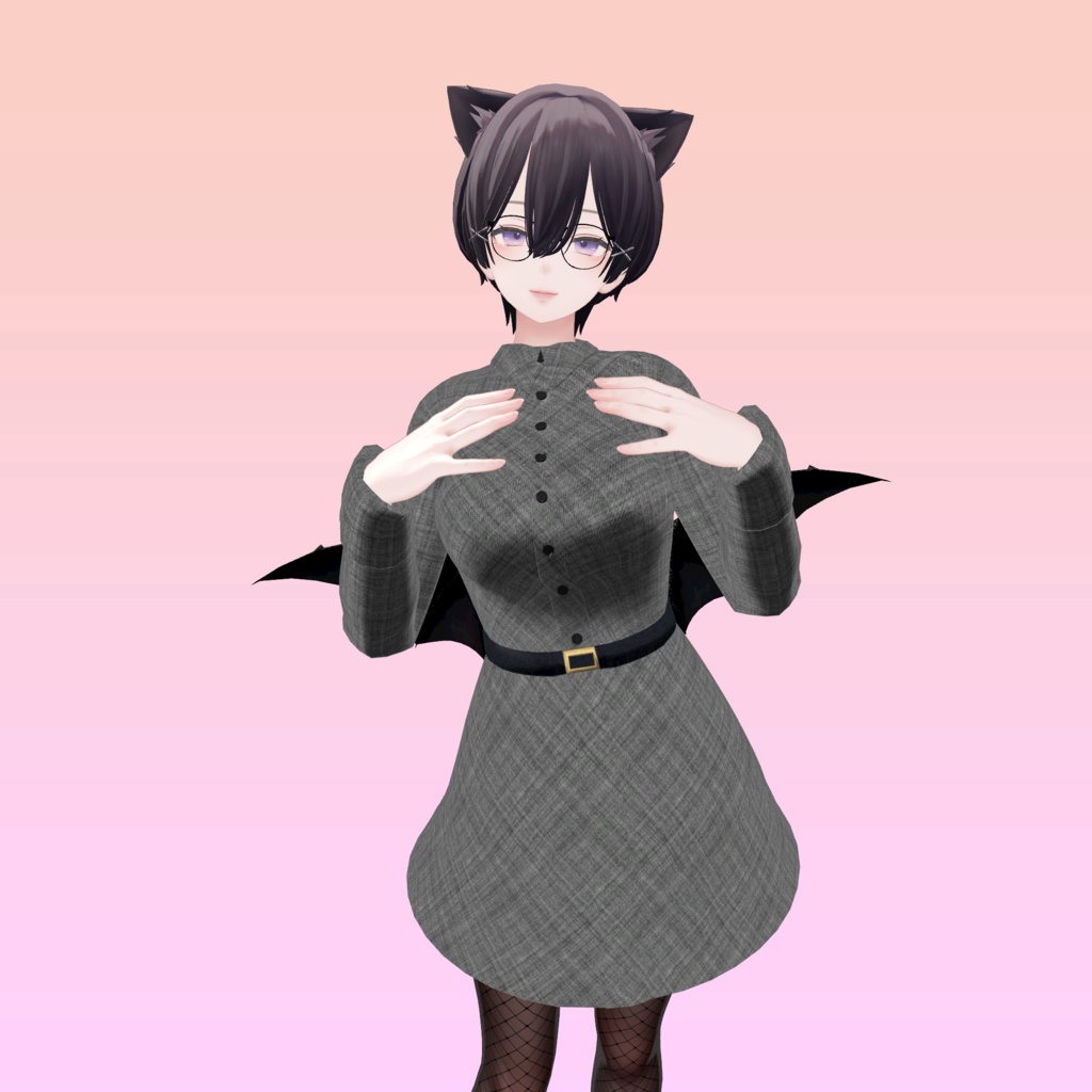 【森羅専用】チェックワンピース