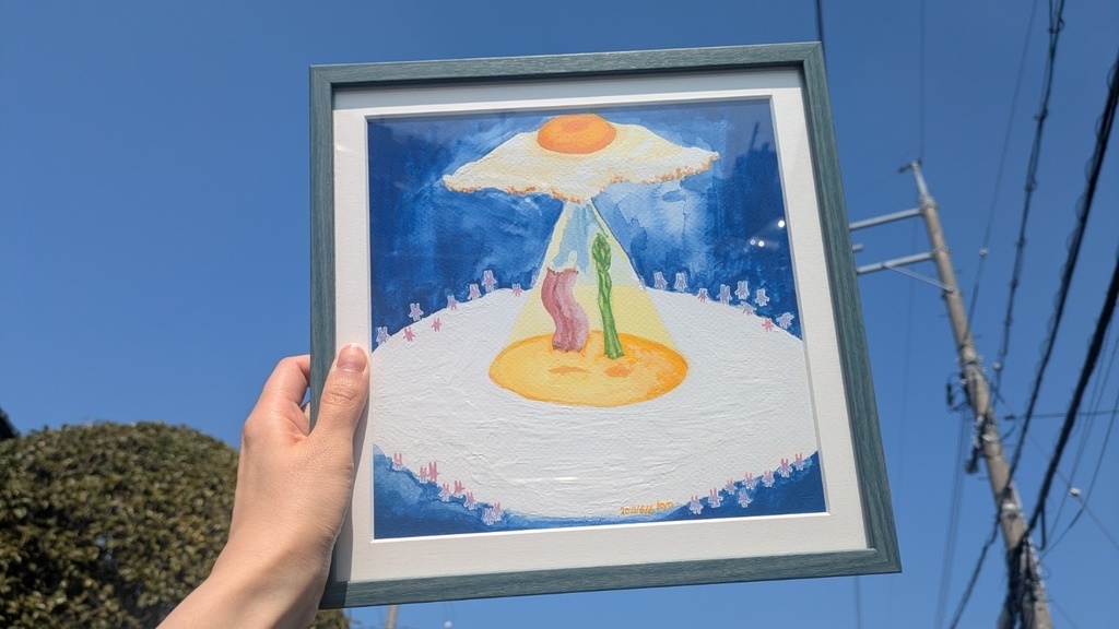 味知との遭遇　原画