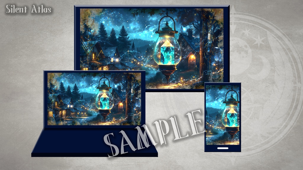 Silent Atlas「古語の子守唄」Ver.1-壁紙DL