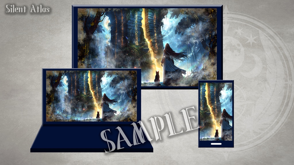 Silent Atlas「古代遺跡」Ver.1-壁紙DL