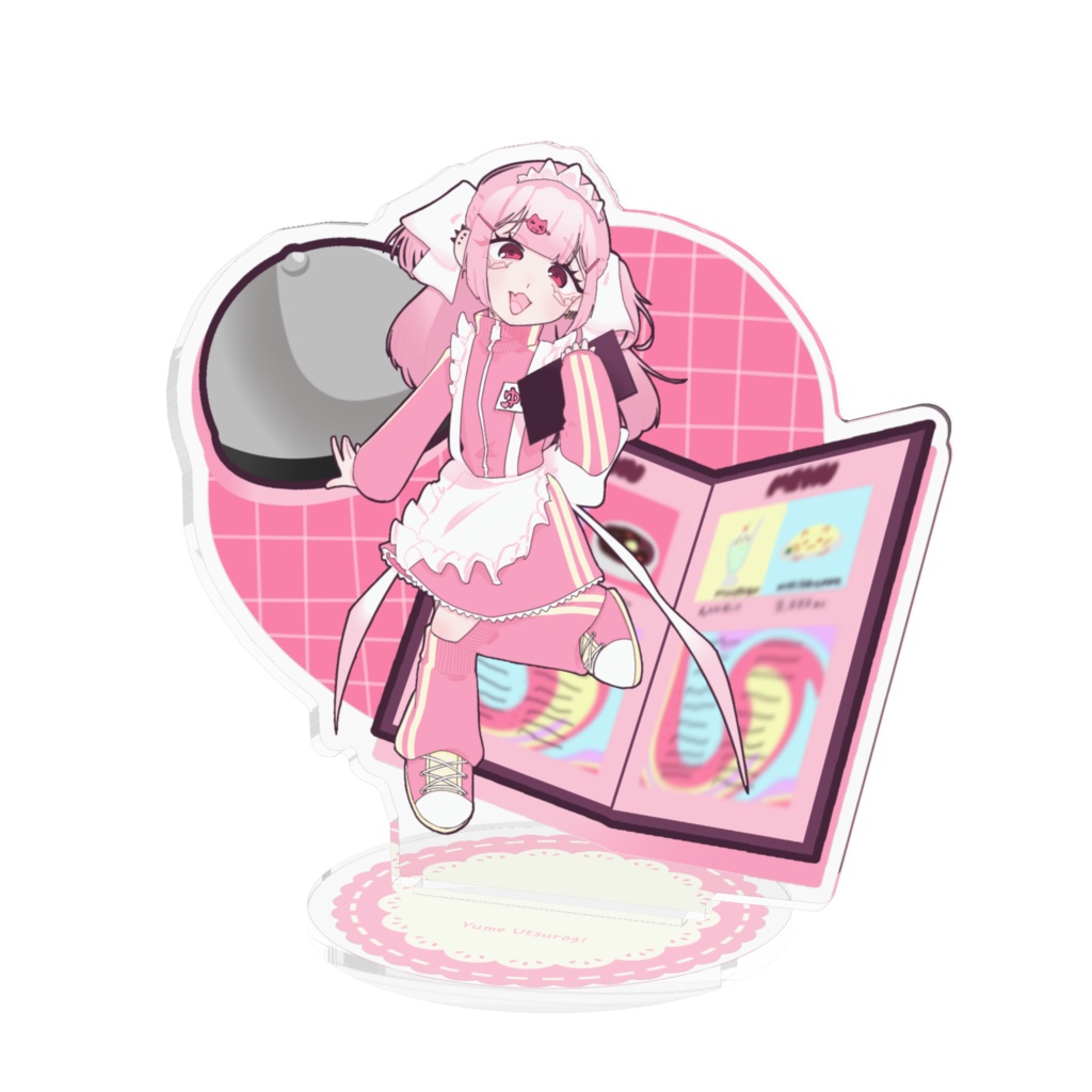 ジャージメイドアクリルフィギュアスタンド　ver.虚木結愛