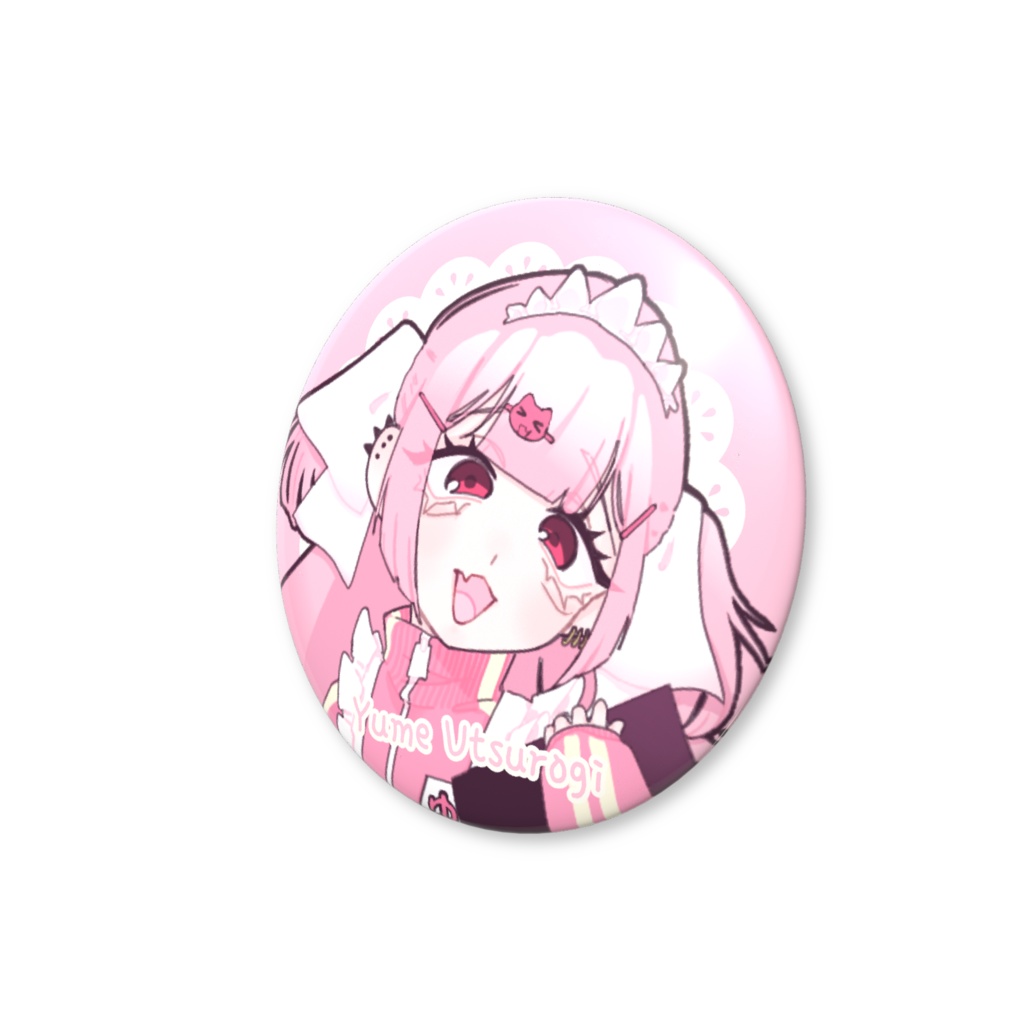 ジャージメイド缶バッジ ver.虚木結愛