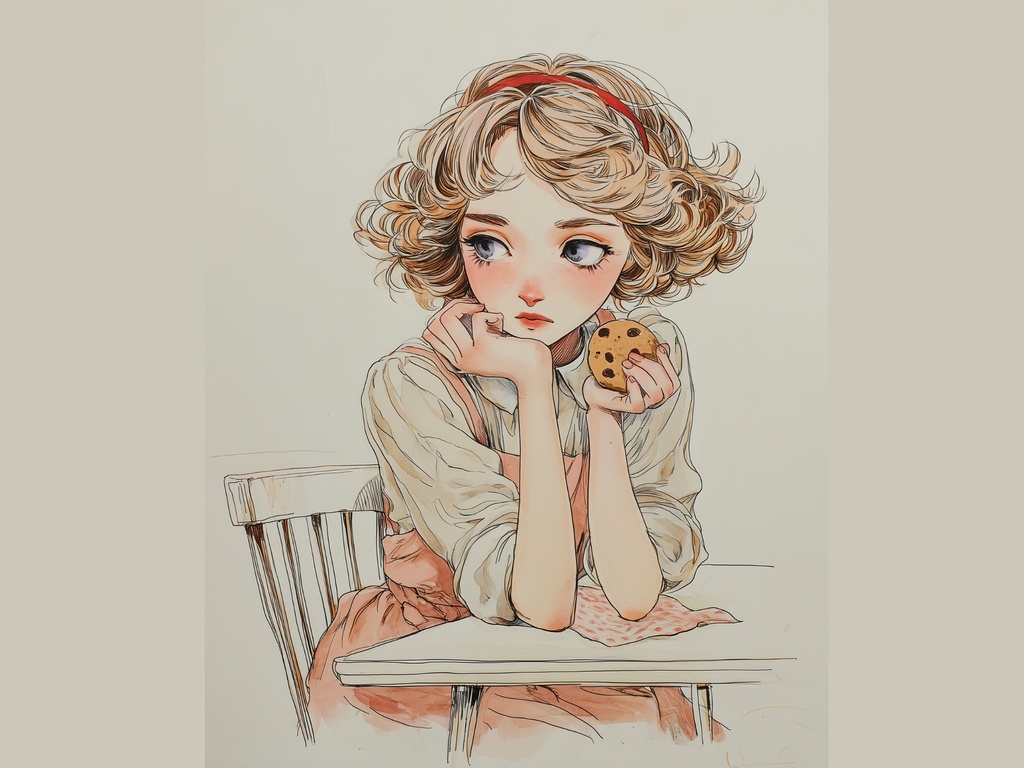 おやつタイム女子A4&A3素材集6種セット