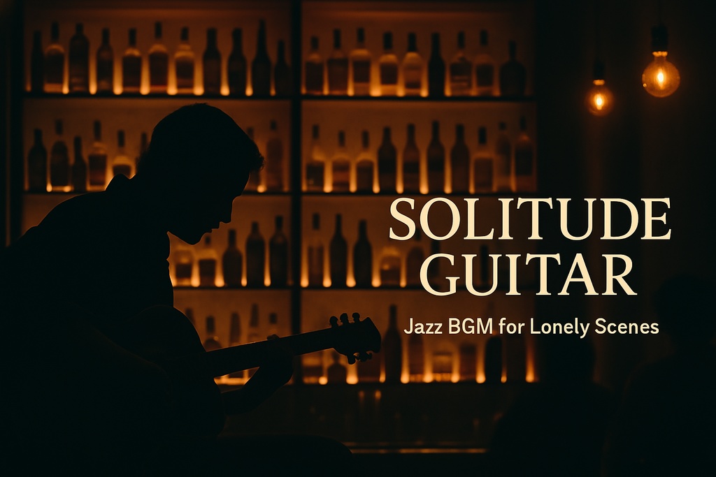 Midnight Solitude – Jazz Guitar BGM for Lonely Nights