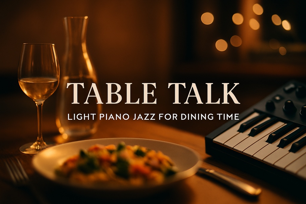 Table Talk – Light Piano Jazz for Dining Time