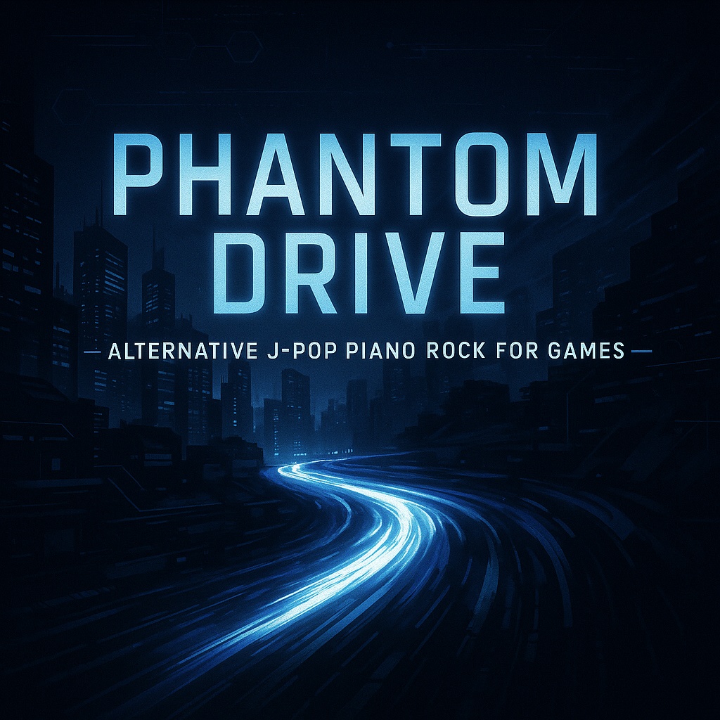 Phantom Drive – Alternative J-Pop Piano Rock for Games