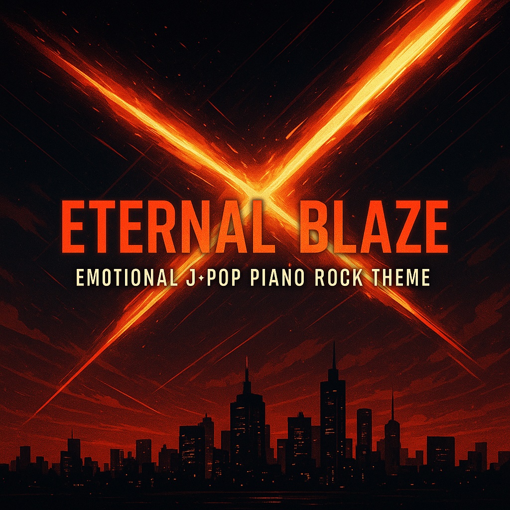 Eternal Blaze – Emotional J-Pop Piano Rock Theme