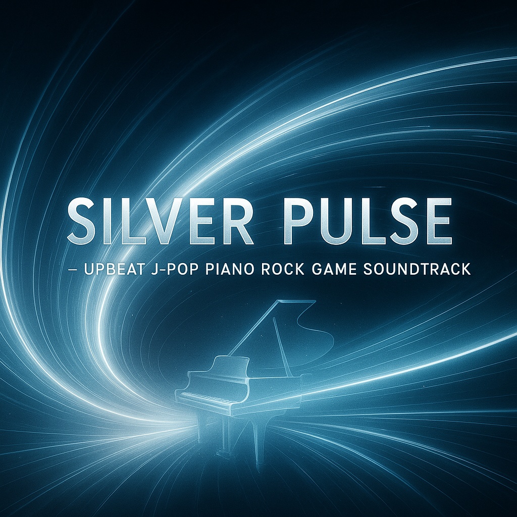 Silver Pulse – Upbeat J-Pop Piano Rock Game Soundtrack