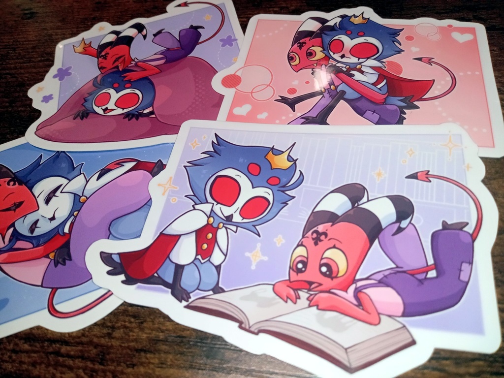 Stolitz Sticker Merch Little Stolitz ステッカーセット - 八麗星 - BOOTH