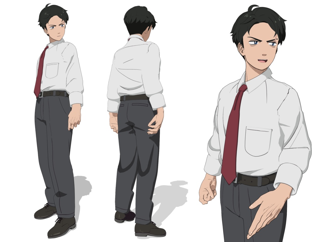 【MMDモデル】ゲゲゲの謎の水木青年