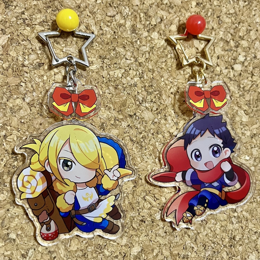 ウォロテル アクリルキーホルダー