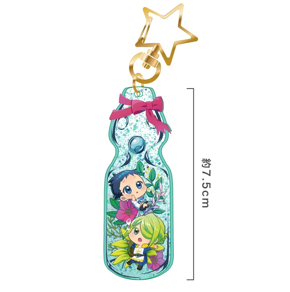 ウォロテル ハーバリウム風 ラメ入りラムネアクキー