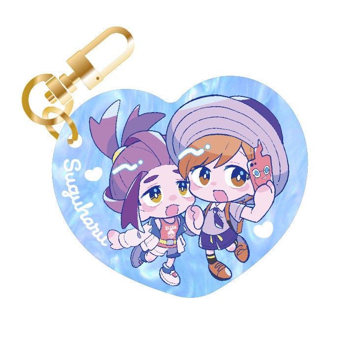 スグハルマーブルアクキー