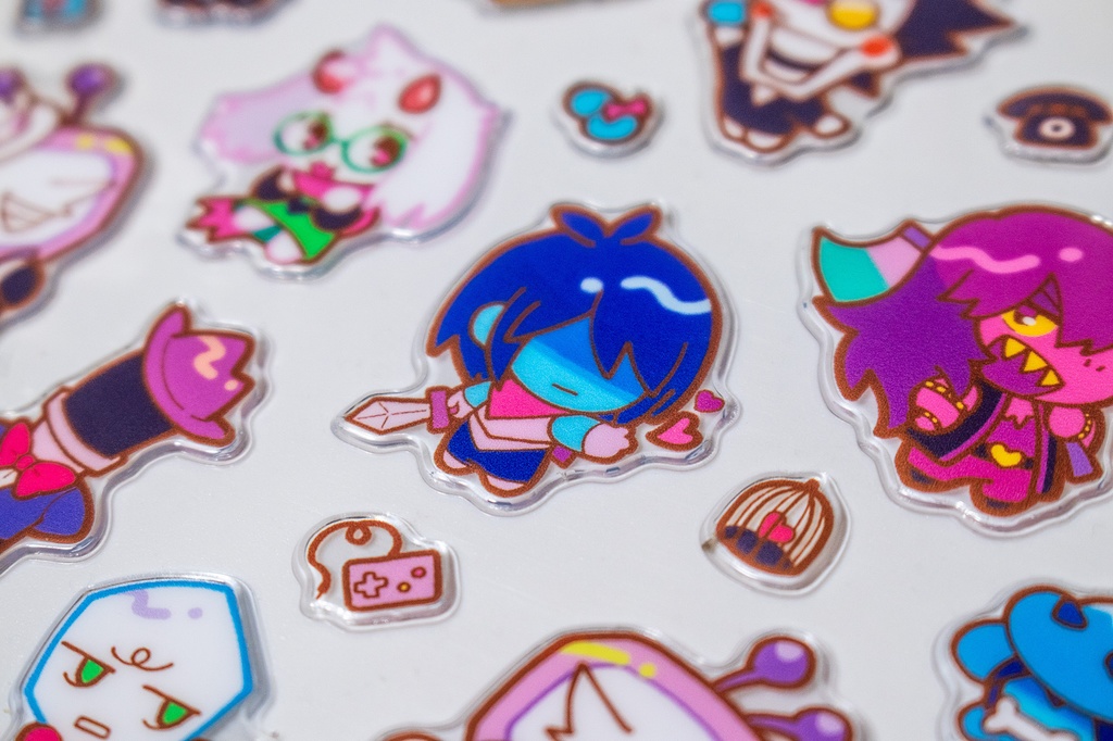 Deltarune チャプター3ぷっくりシール