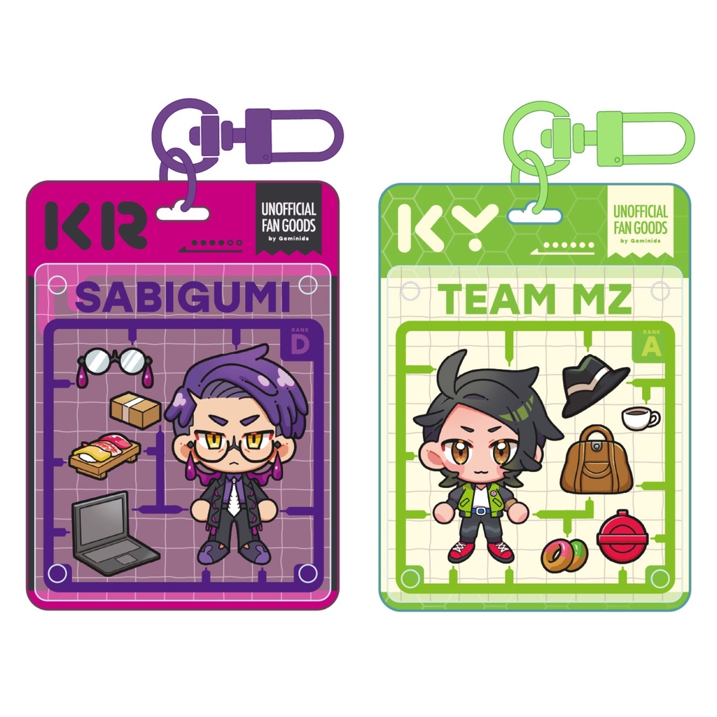 ブリスター風アクキー カラスバ キョウヤ
