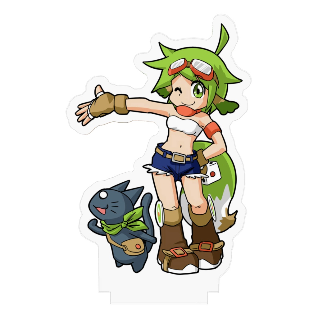 トリンとニコロのアクリルフィギュア2