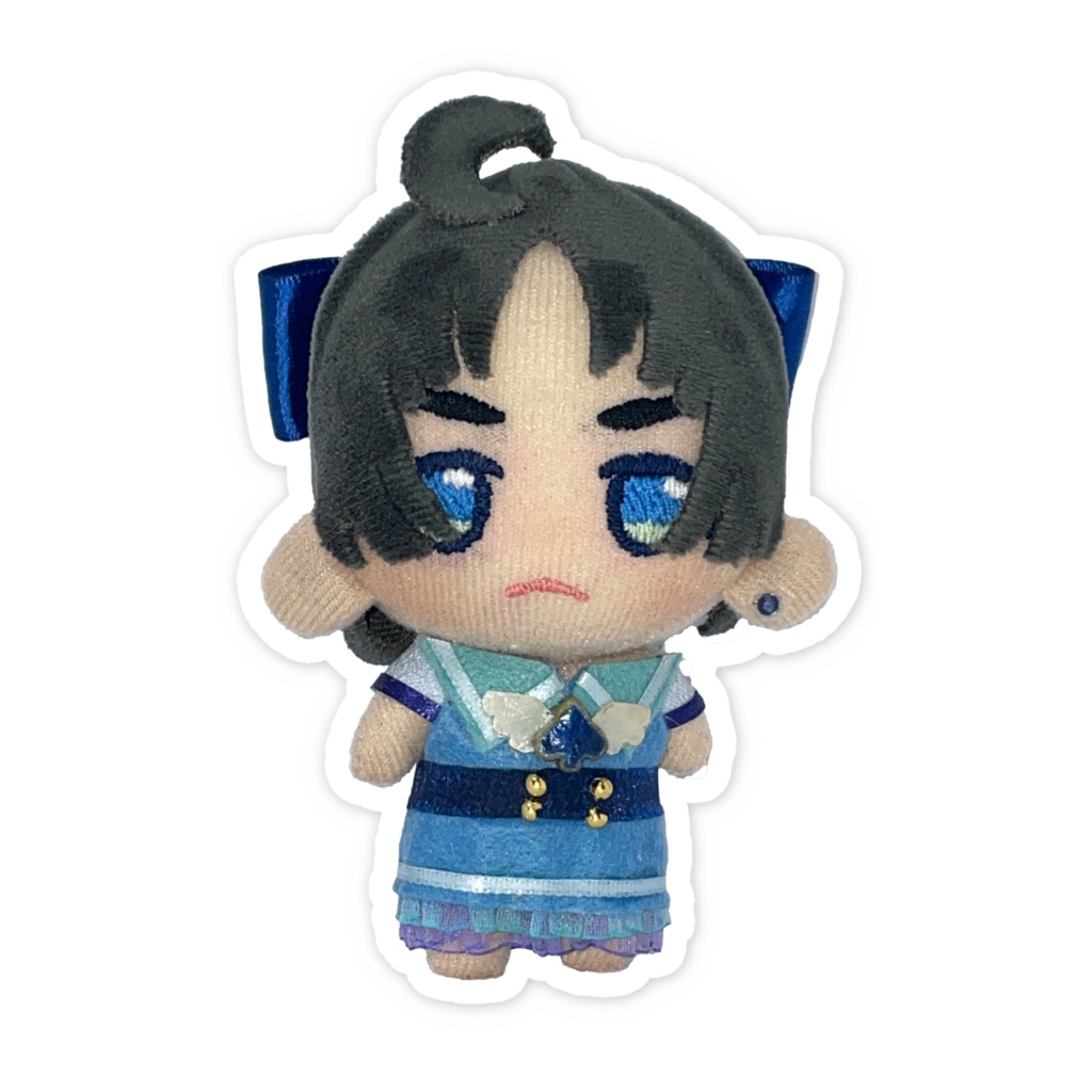 ツウちゃん前髪切りすぎぬいステッカー