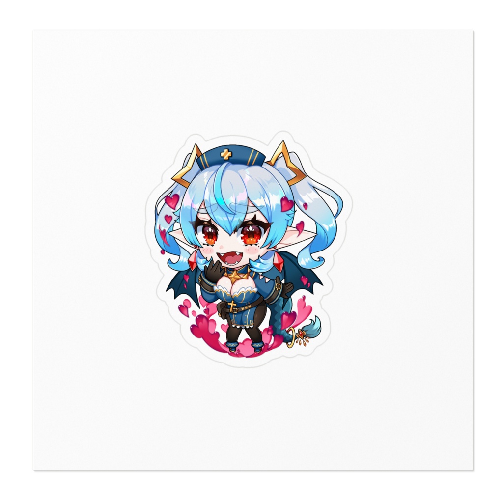 【常設版】紅桃あると1周年記念SDステッカー