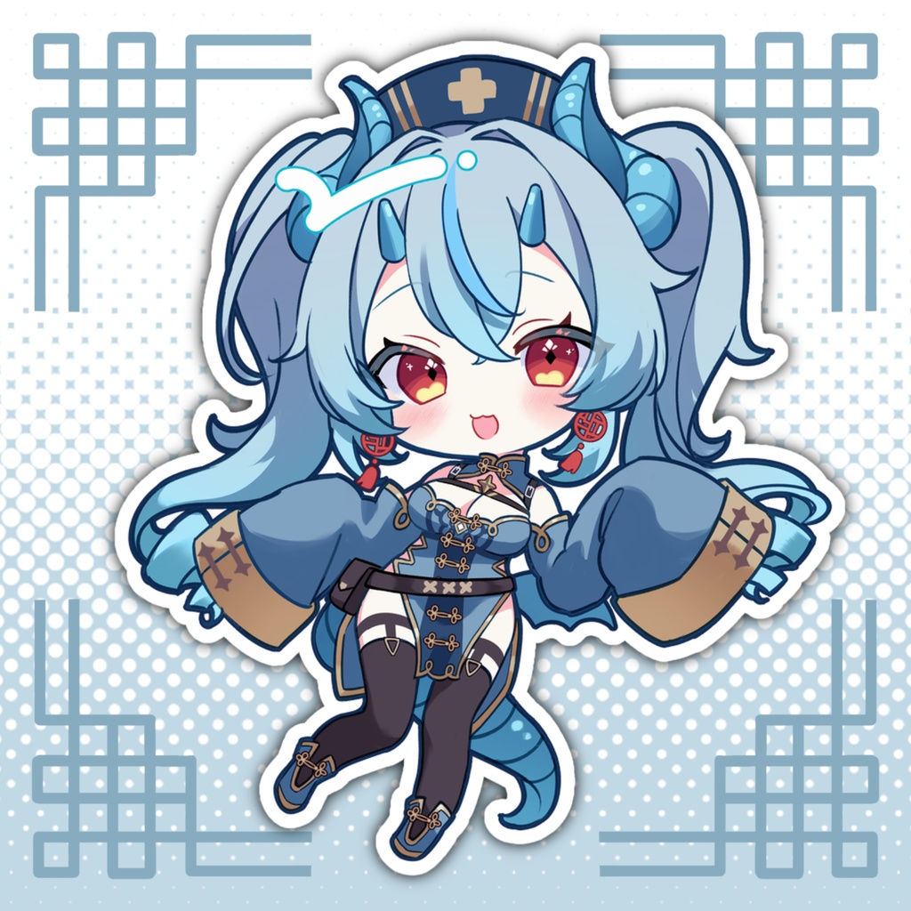 【３周年記念】SDキャラメガネ拭き