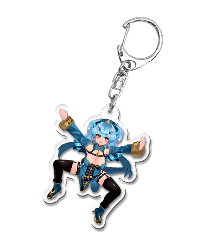 紅桃あると3Dかさかさアクキー