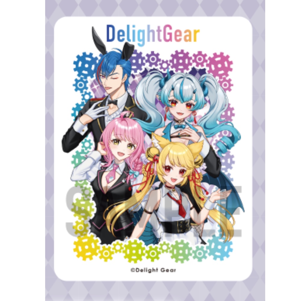 【デラギアナイトフィーバー限定グッズ】記念ステッカー