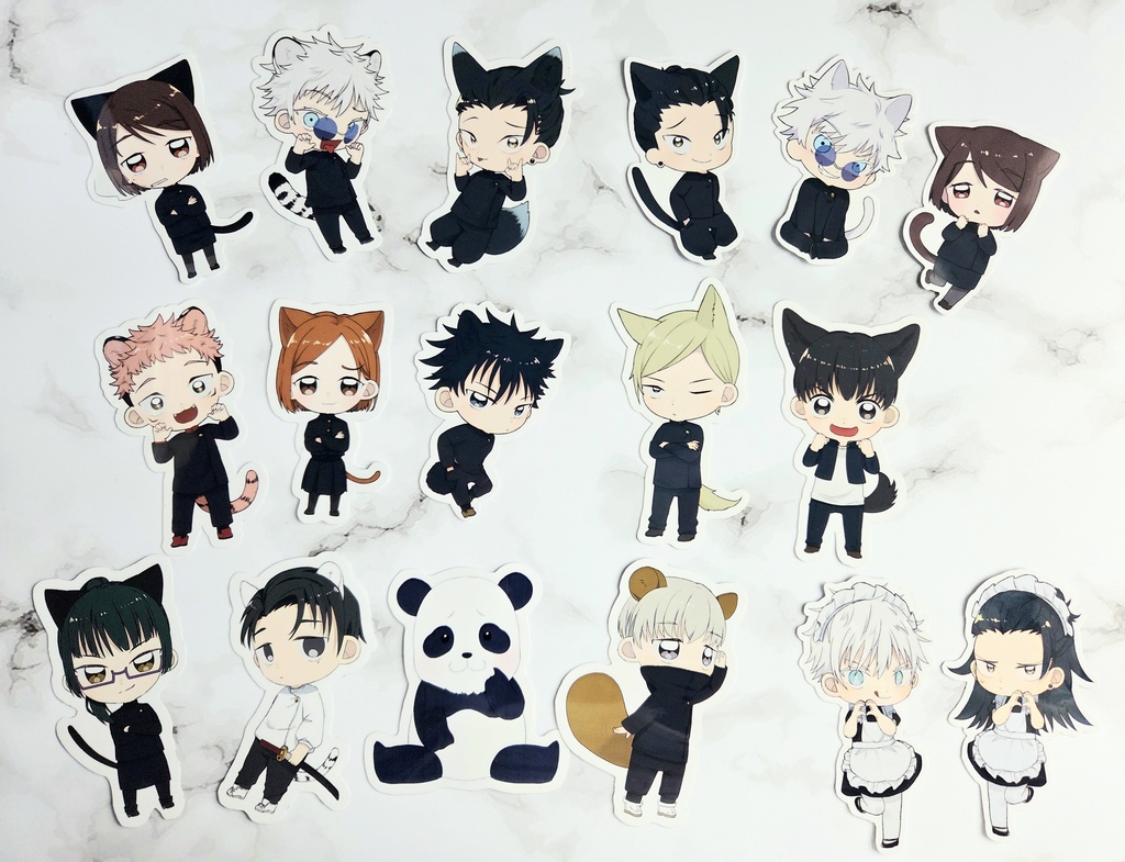 【呪術廻戦】フレークシール(セット売り)