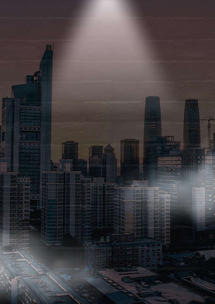 【背景素材】サイバー裏路地セット Vol.1（5枚）