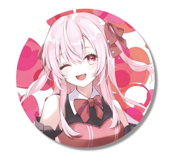 琴月蕾愛缶バッジ×ミニサイン色紙セット