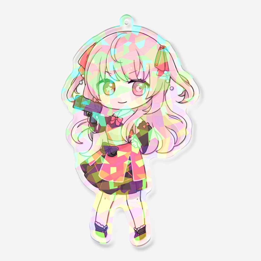 【全3種】ホログラムアクリルキーホルダー