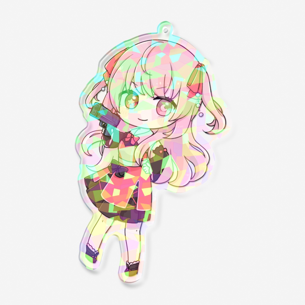 【全3種】ホログラムアクリルキーホルダー