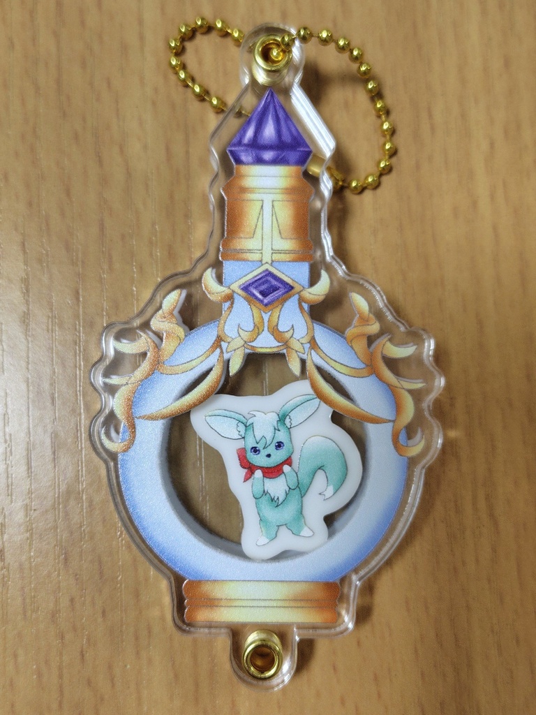 「ピティ」シャカシャカアクリルキーホルダー